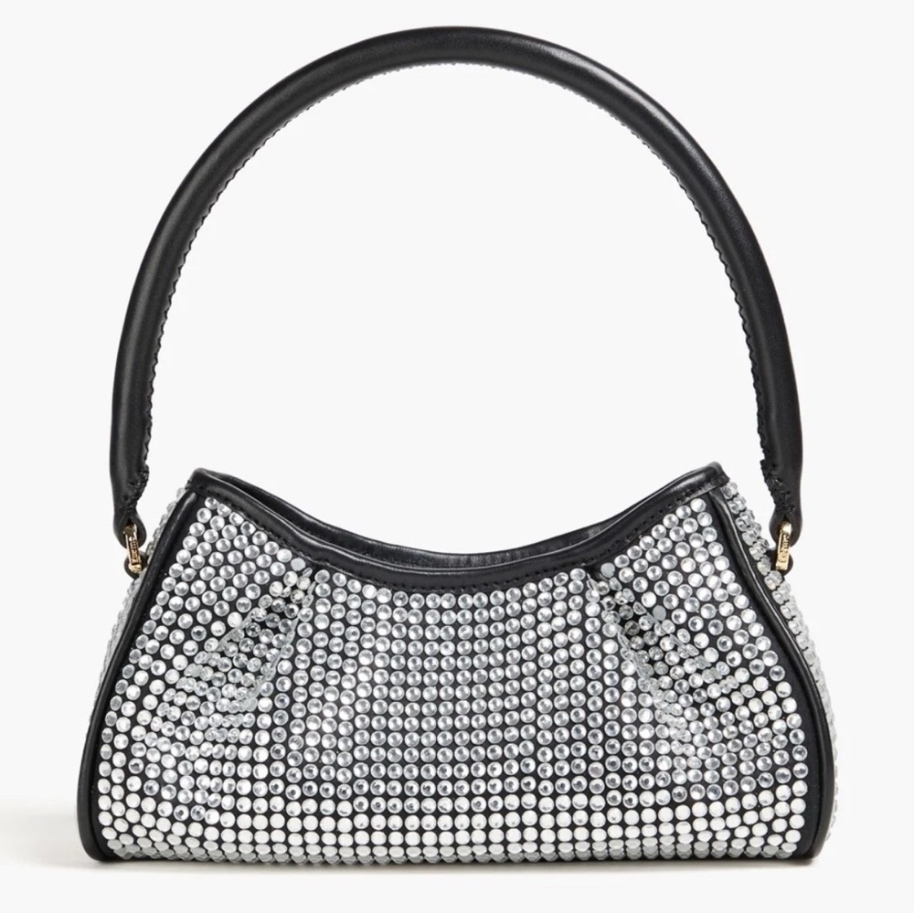 Elleme Small Dimple Handbag - Silver/Black - Strass NWT